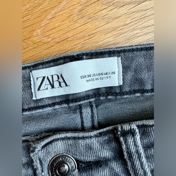 Zara Black Skinny Jeans Size 4 - Picture 4 of 4